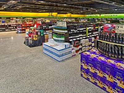 Dan Murphys inside, West Gosford, Stevens Group